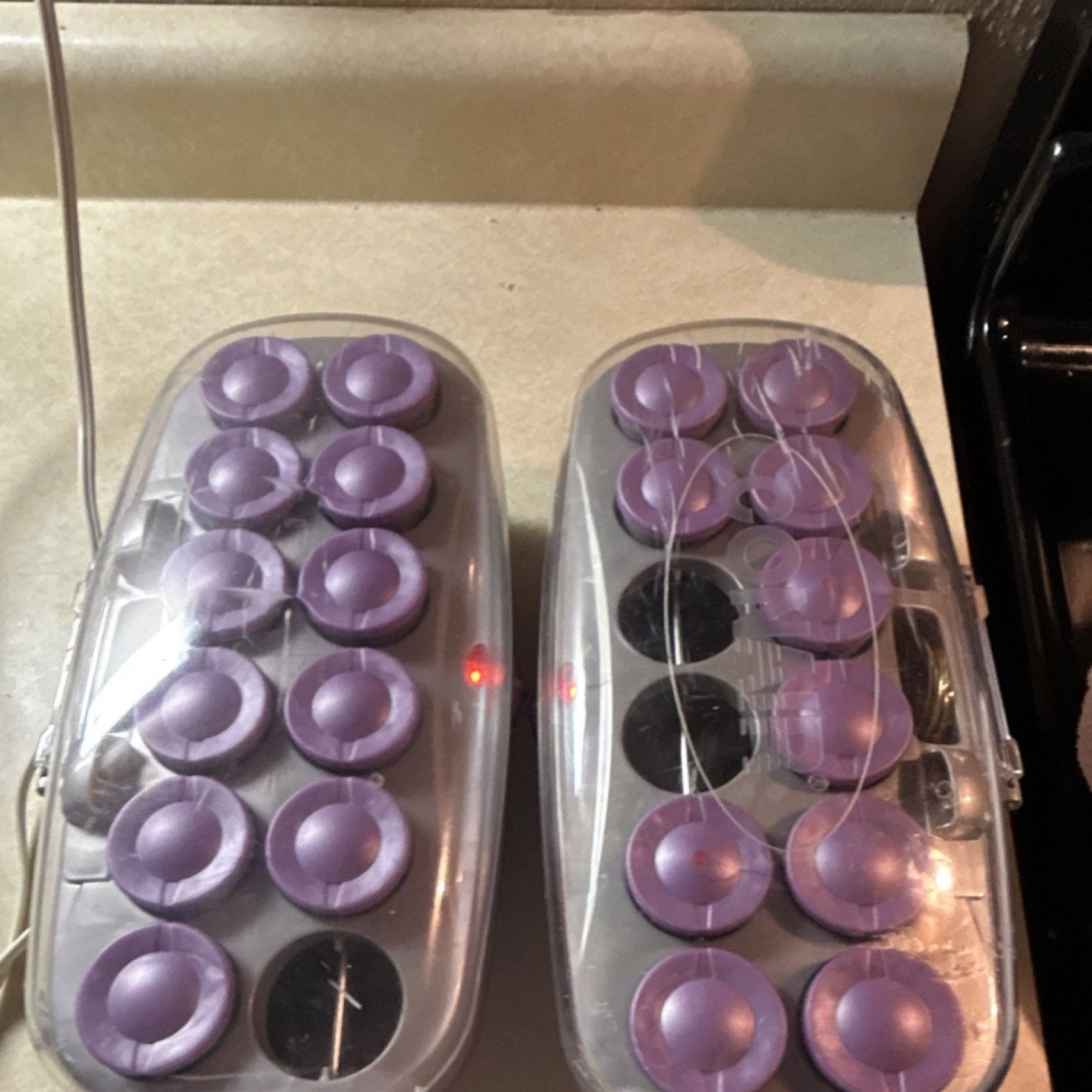& Other Stories Conair ION Shine Hot Rollers Setter 3/4" & 1" Purple Size ONE SIZE - 1 Thumbnail