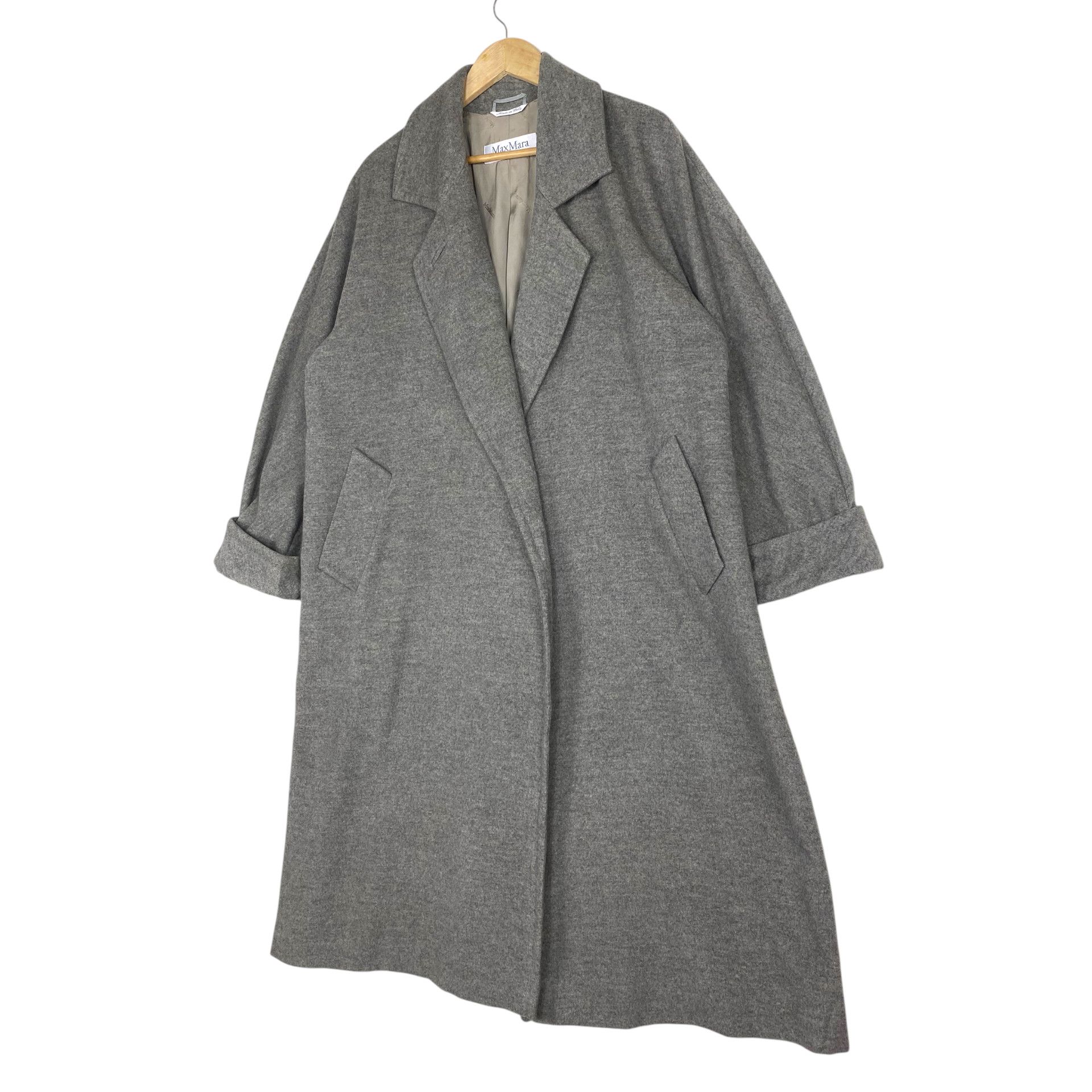 Max Mara STEAL💥MAX MARA LONG COAT JACKET Size M / US 6-8 / IT 42-44 - 2 Thumbnail