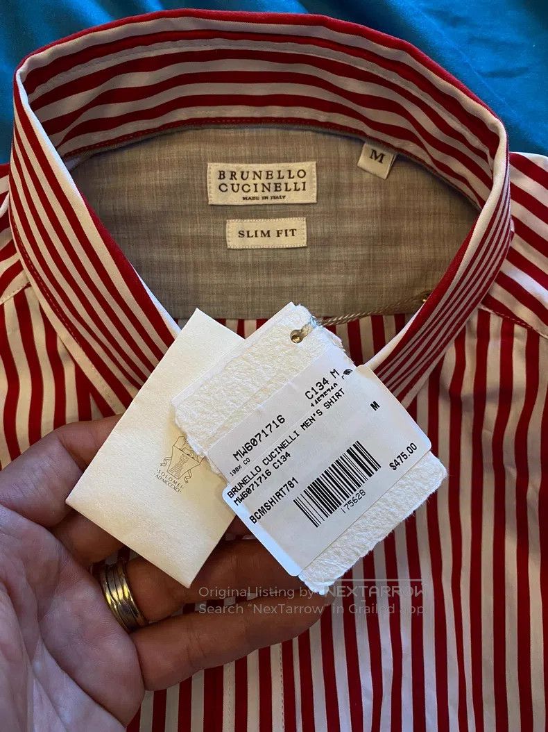 Brunello Cucinelli Brunello Cucinelli Shirt Size US M / EU 48-50 / 2 - 4 Thumbnail