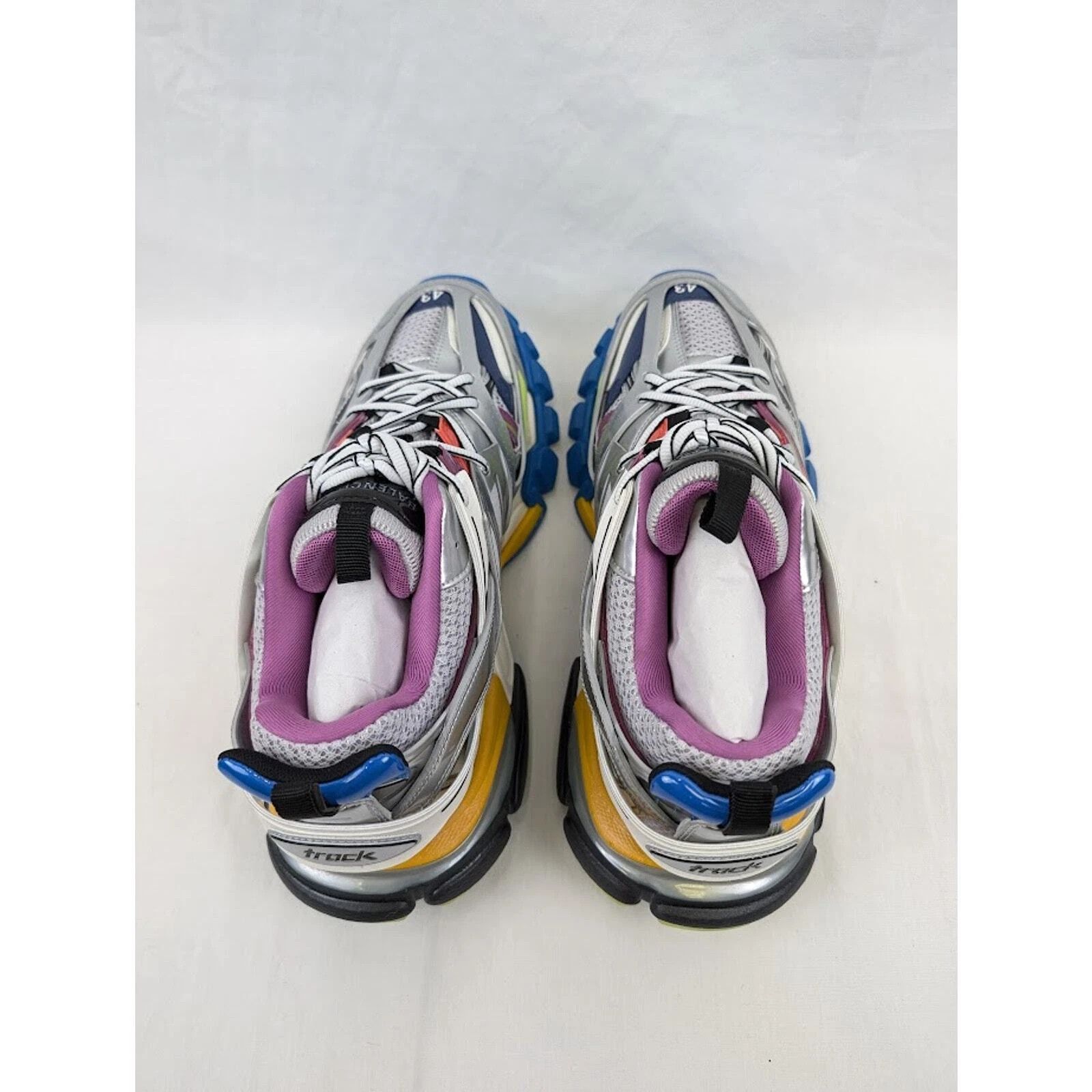 Balenciaga o1rshd1 Track Sneakers in Multicolor Size US 9 / EU 42 - 18 Thumbnail