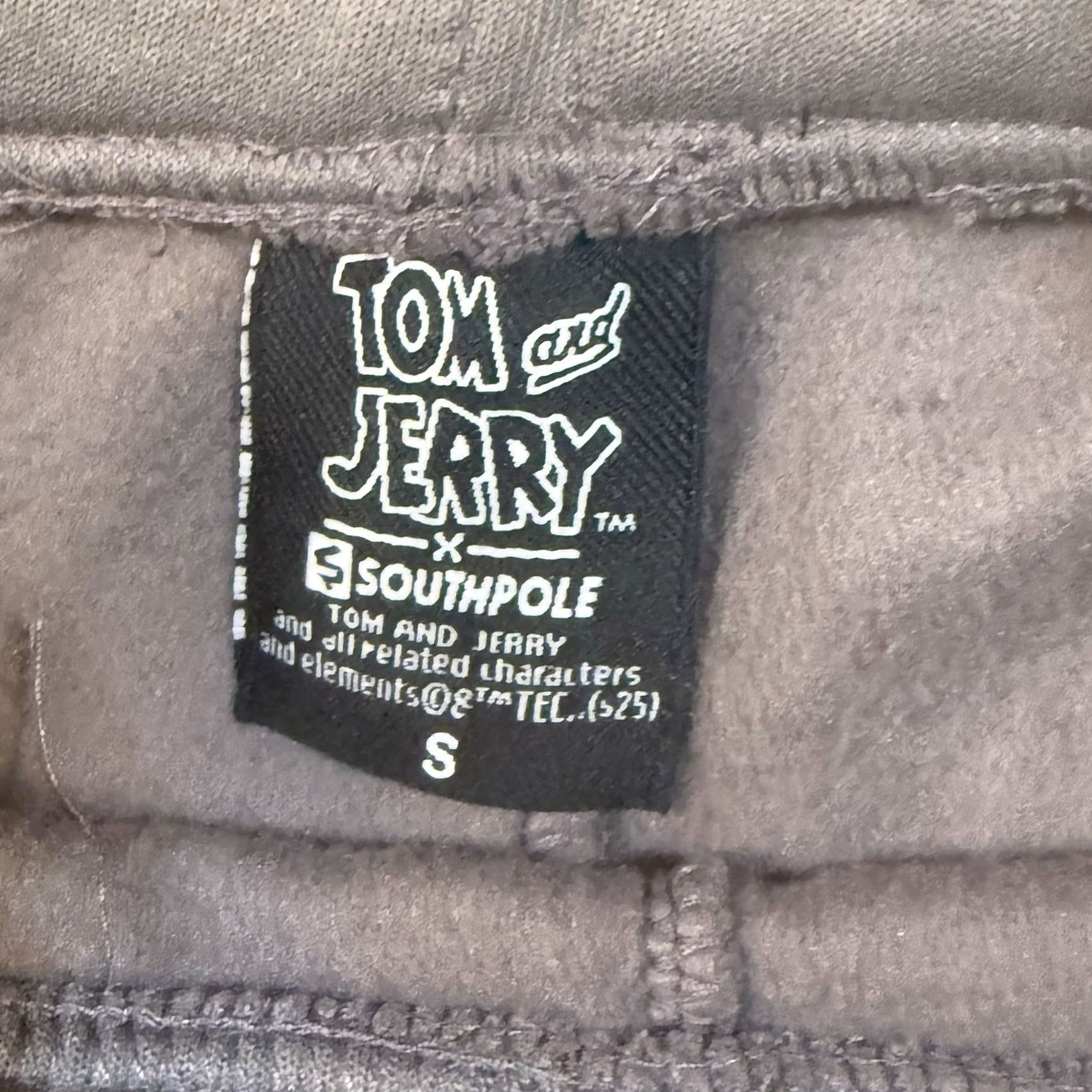 Southpole Southpole Sweat Shorts Men’s S Gray Tom And Jerry Collaboration 90s New W Tags Size US 29 - 5 Thumbnail