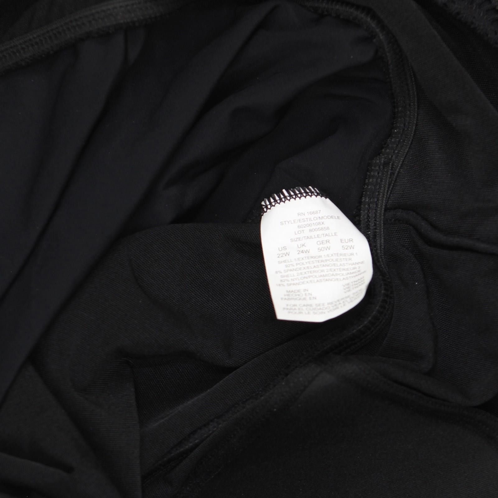 Other Nwt Swim Solutions Lace Swimdress One Piece Swim Black 22w Size ONE SIZE - 5 Thumbnail