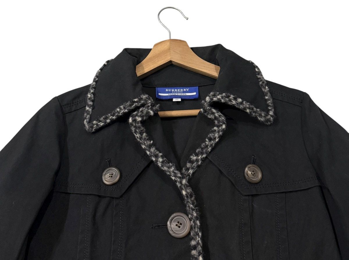 Burberry ‼️RARE‼️Vintage Burberry London Blue Label Buttons Jacket Size S / US 4 / IT 40 - 6 Thumbnail