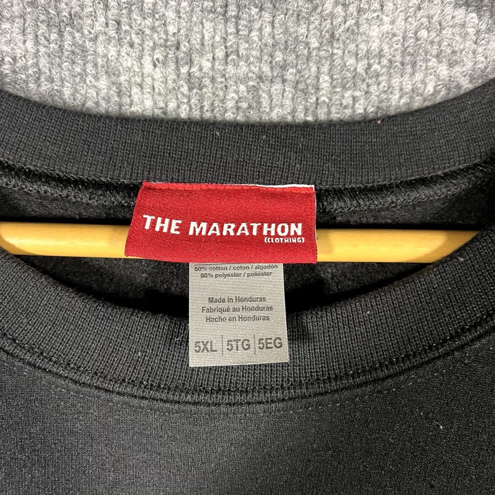 Vintage The Marathon Clothing Shirt Mens 5XL Black Sweatshirt Victory Crenshaw Nipsey Hustle TMC Size US XXL / EU 58 / 5 - 3 Thumbnail