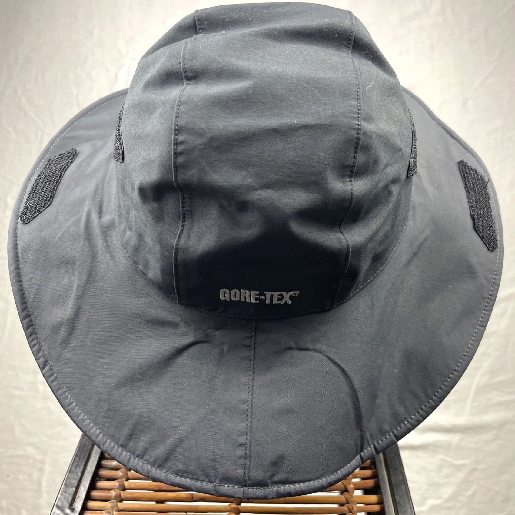Outdoor Research Outdoor Research Hat Mens Medium Black Seattle Sombrero Rain Bucket Waterproof Bucket Hat Mens Black Outdoor Research 80s? Size ONE SIZE - 5 Thumbnail