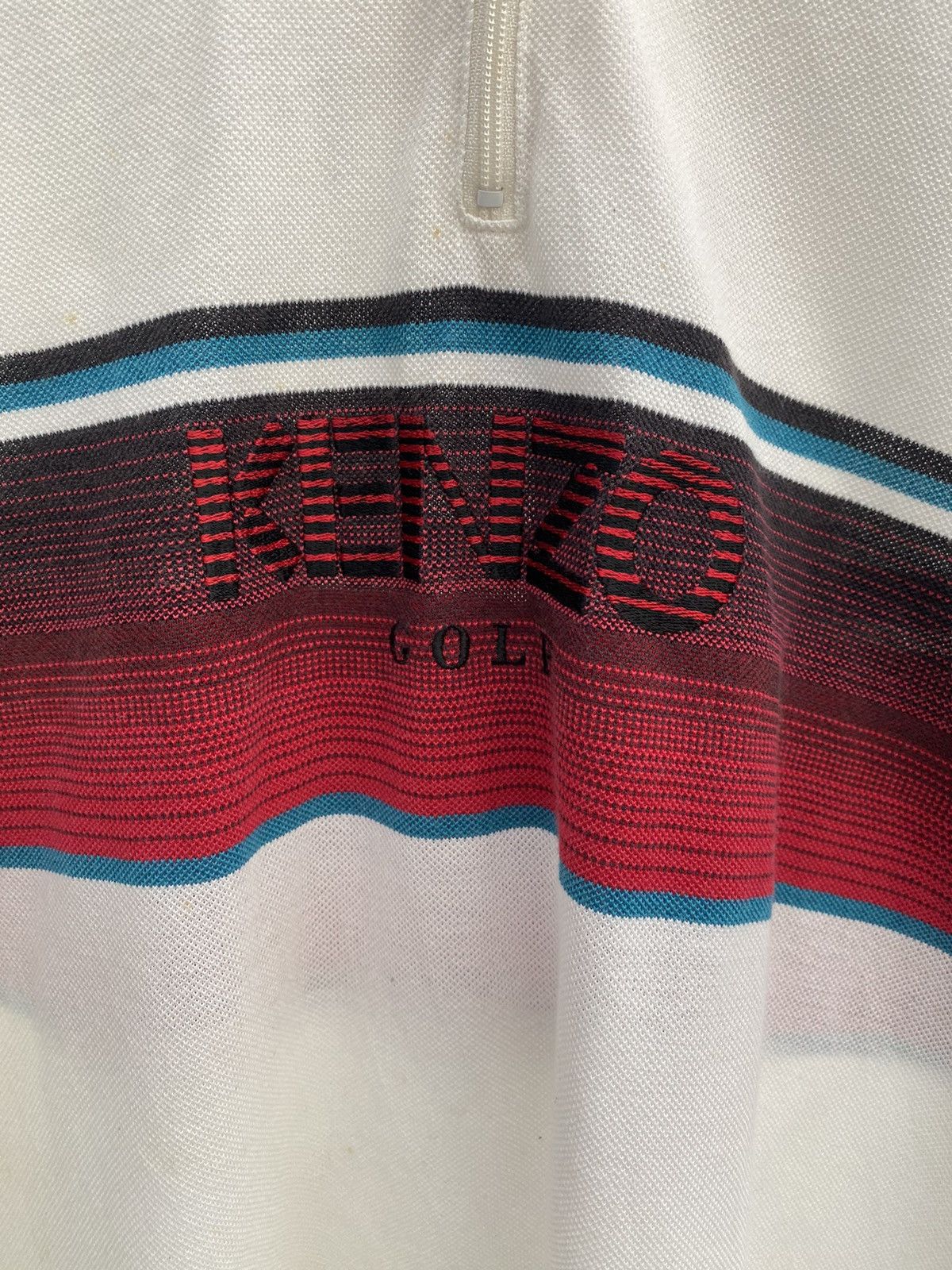 Kenzo Vintage Kenzo golf striped long sleeve Size US L / EU 52-54 / 3 - 6 Thumbnail