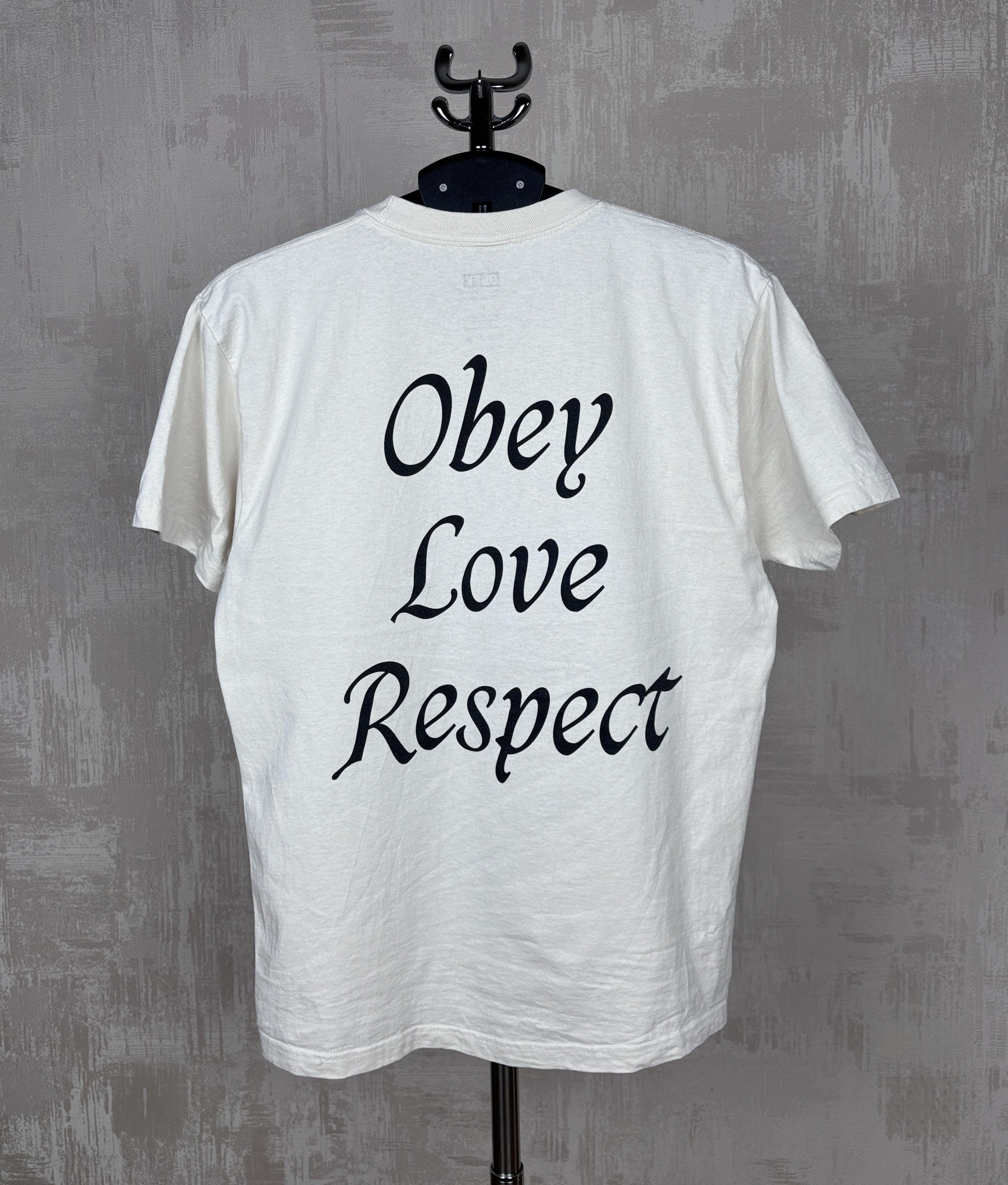 Obey Obey Love Respect Butterfly Classic T-Shirt Size US M / EU 48-50 / 2 - 12 Thumbnail