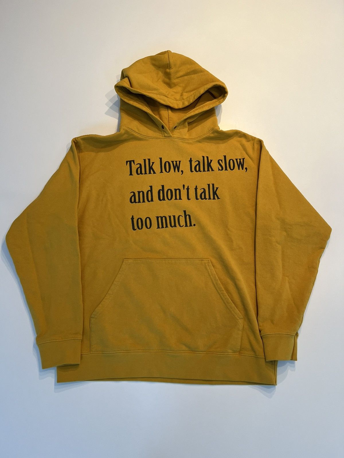 One of These Days SS23 Talk Low Talk Slow Hoodie Size US L / EU 52-54 / 3 - 1 Thumbnail
