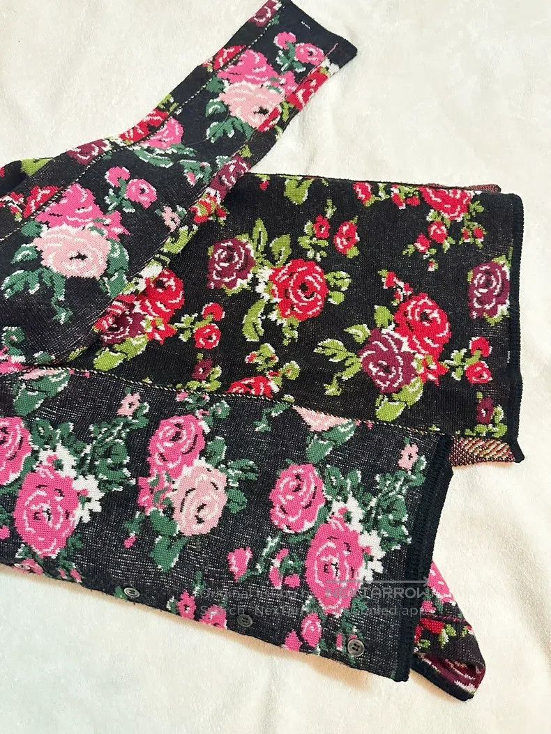Comme des Garcons Comme des Garcons Mainline floral double-sided sweater car Size S / US 4 / IT 40 - 3 Thumbnail