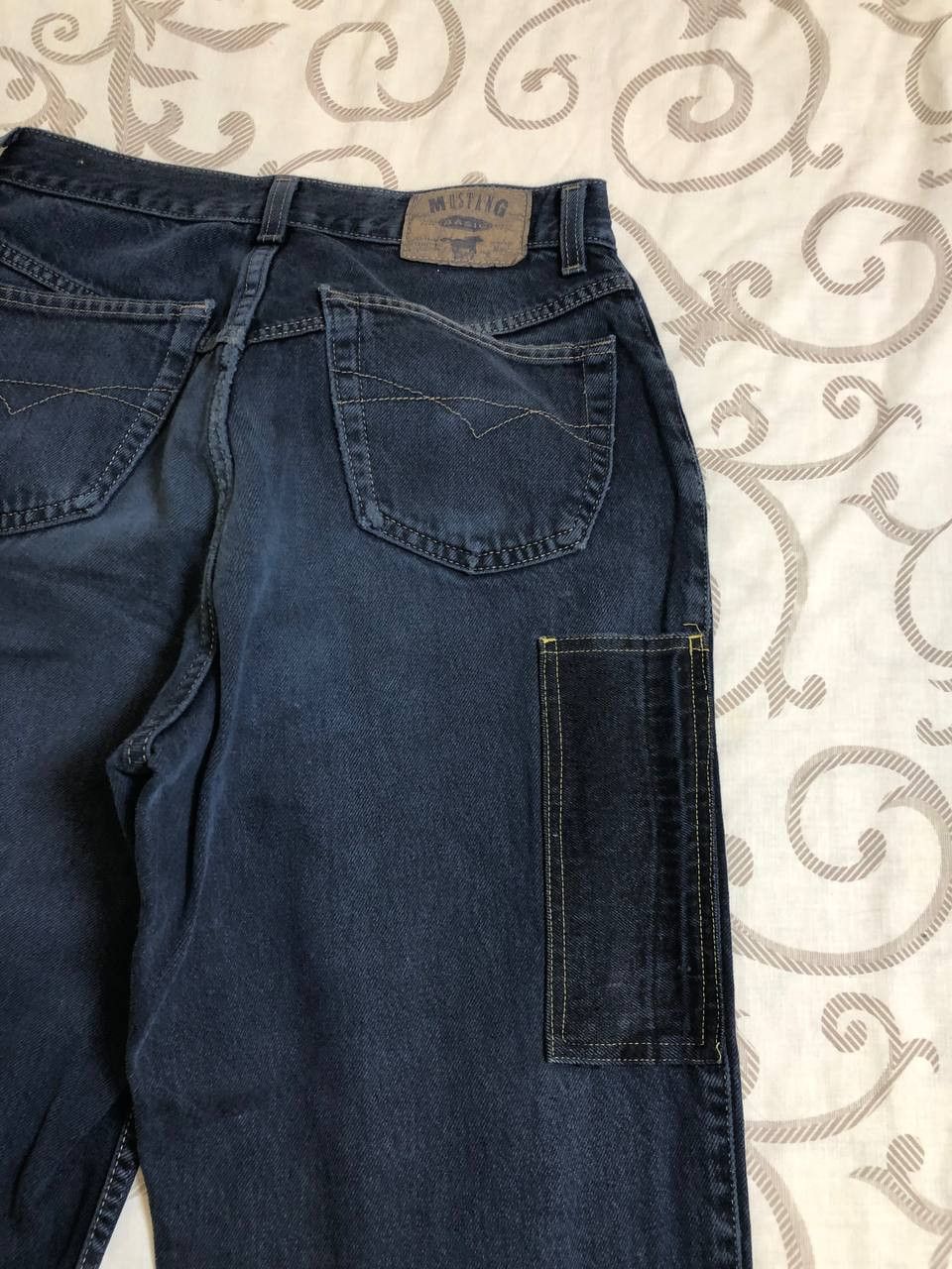 Mustang vintage MUSTANG Men's Jeans Distressed SunFaded Rare Y2K Size US 30 / EU 46 - 21 Thumbnail