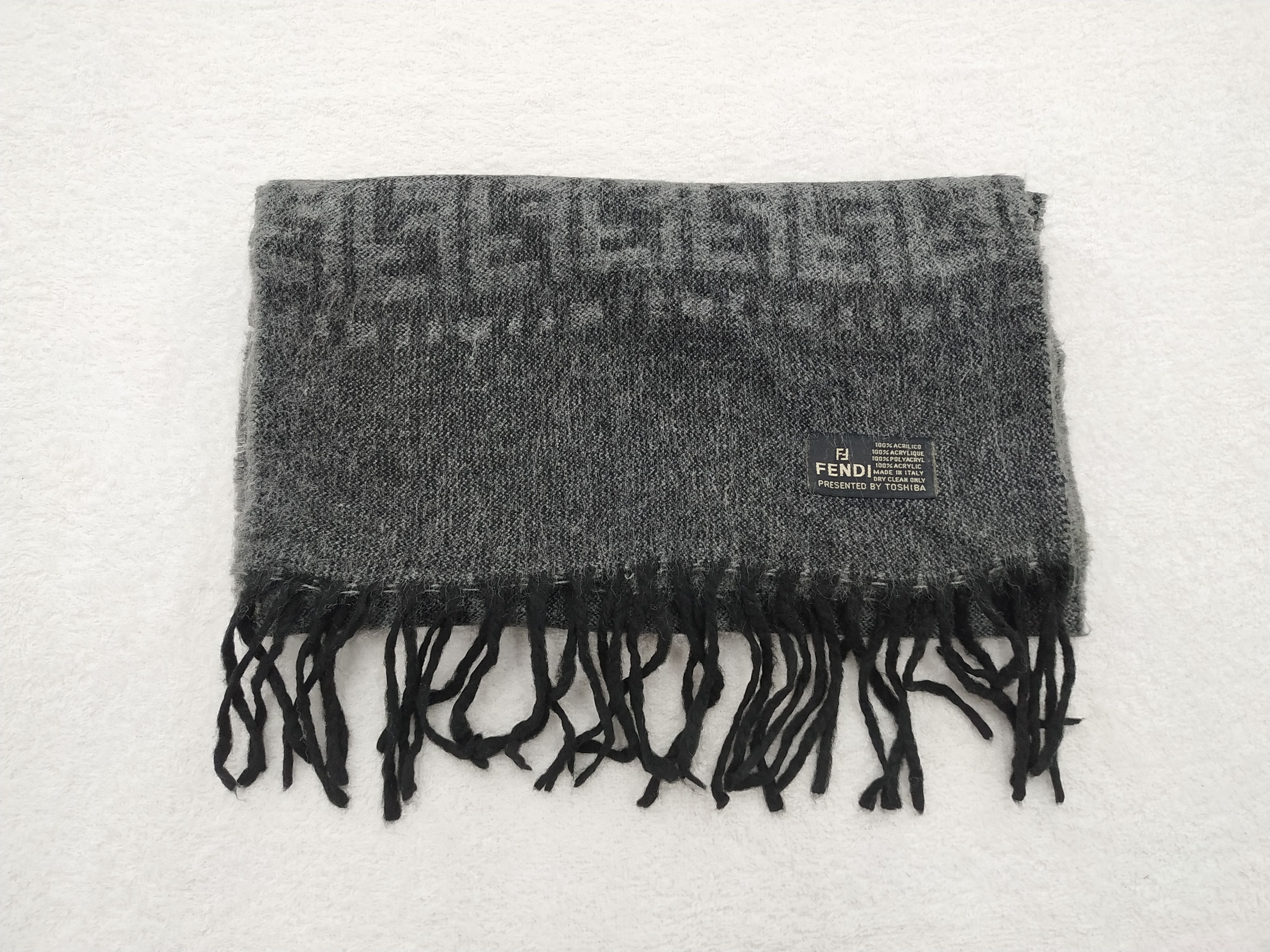 Fendi Vintage Fendi Scarf / Muffler / Neckwear MF012 Size ONE SIZE - 3 Thumbnail