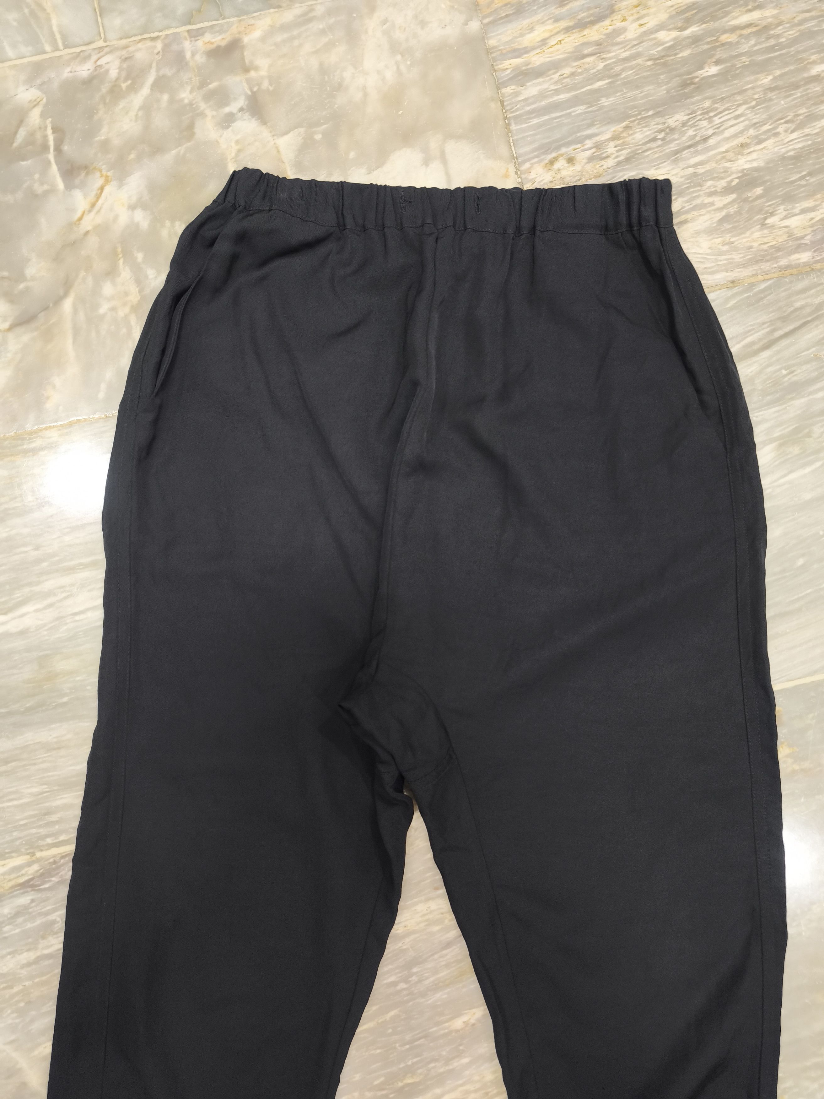Yohji Yamamoto Vintage Yohji Yamamoto Cropped Pants Size US 28 / EU 44 - 2 Thumbnail