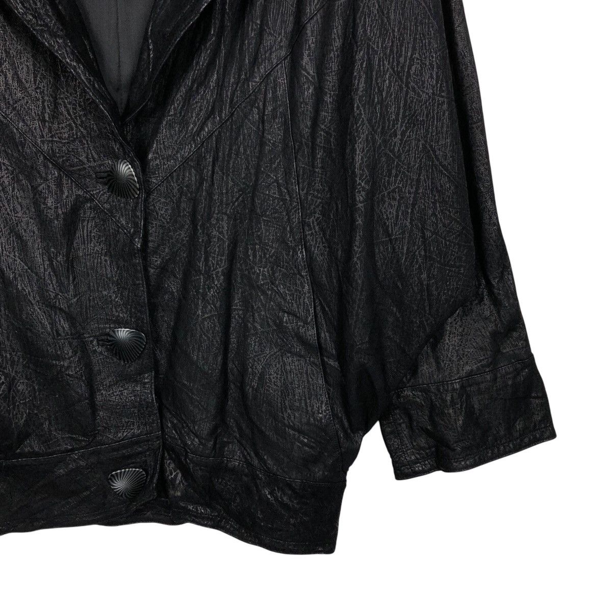 Japanese Brand 📌Vintage Bomber Leather Jacket Florence Italy Issey Miyake Size US M / EU 48-50 / 2 - 6 Thumbnail