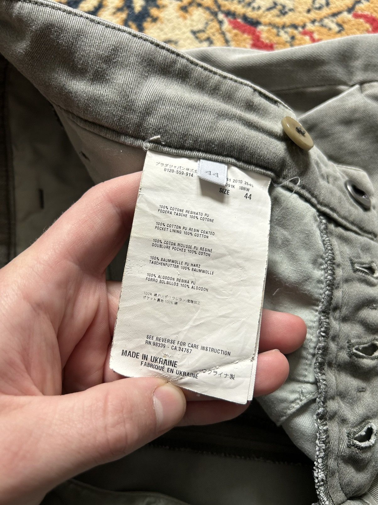 Prada Vintage Prada Milano chino pants Size US 28 / EU 44 - 17 Thumbnail