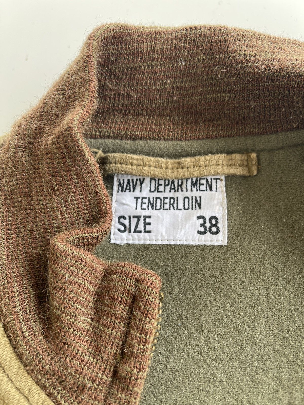 Tenderloin Tenderloin Navy Department Tanker Jacket Size US S / EU 44-46 / 1 - 16 Thumbnail