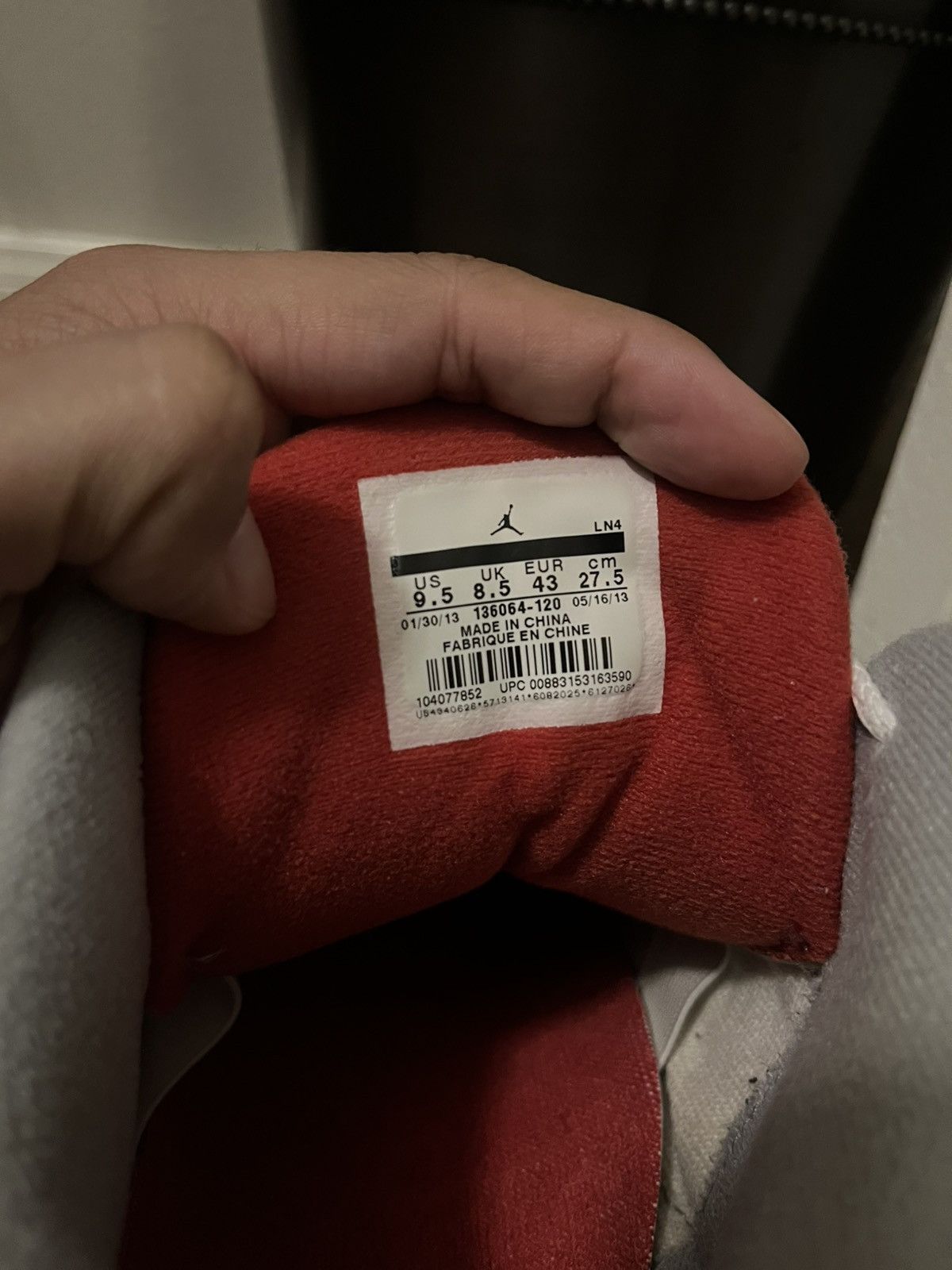 Jordan Brand × Nike Air Jordan 3 Retro ‘Fire Red’ Size US 9.5 / EU 42-43 - 7 Thumbnail