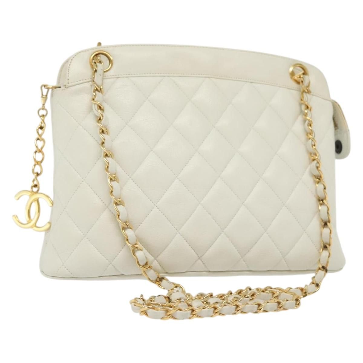 Chanel Chanel Vintage Chain Shoulder Bag Quilted Lambskin Size ONE SIZE - 1 Thumbnail