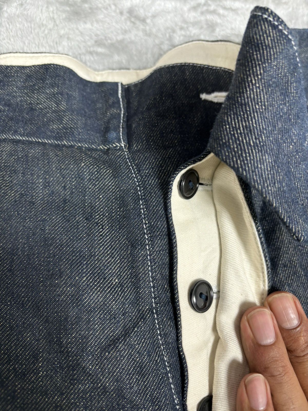 NEXUSVII Nexus 7 Soft Denim Buckle Back Pants Size US 31 - 4 Thumbnail