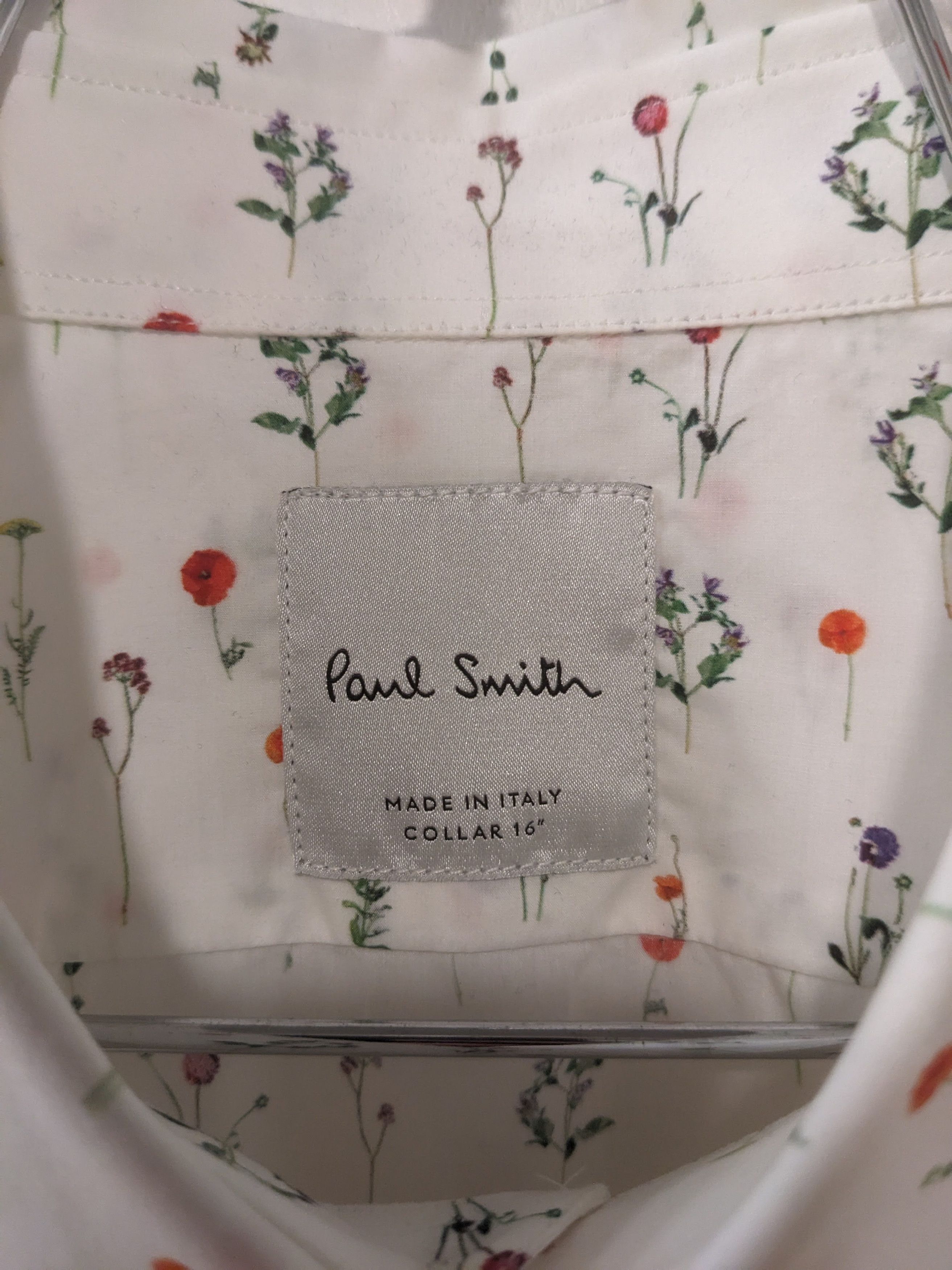Paul Smith Paul Smith Floral Print Button-Up Shirt Size US L / EU 52-54 / 3 - 2 Thumbnail