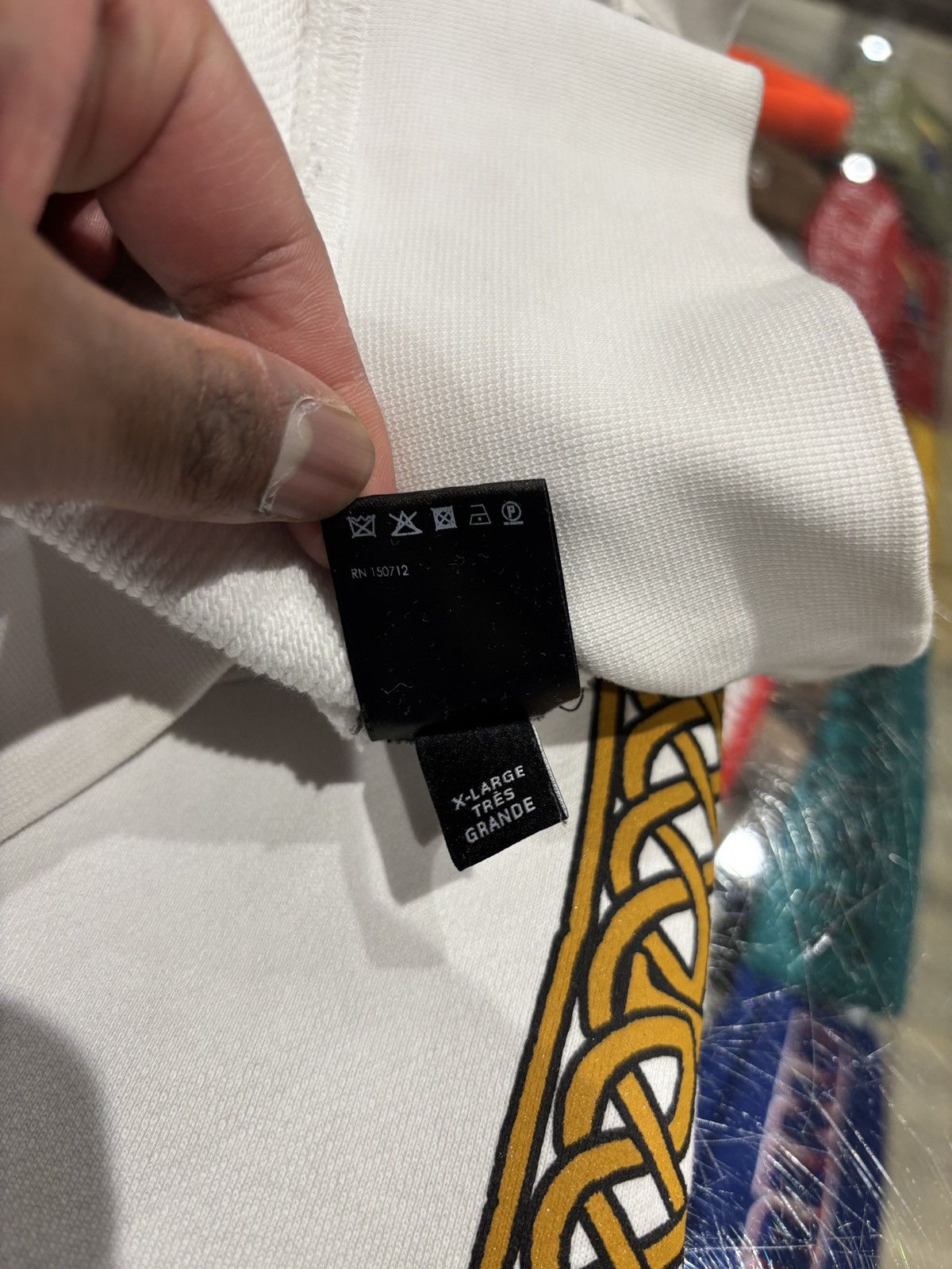 Amiri Amiri Alchemy Frame Hoodie White Size: XL Size US XL / EU 56 / 4 - 9 Thumbnail