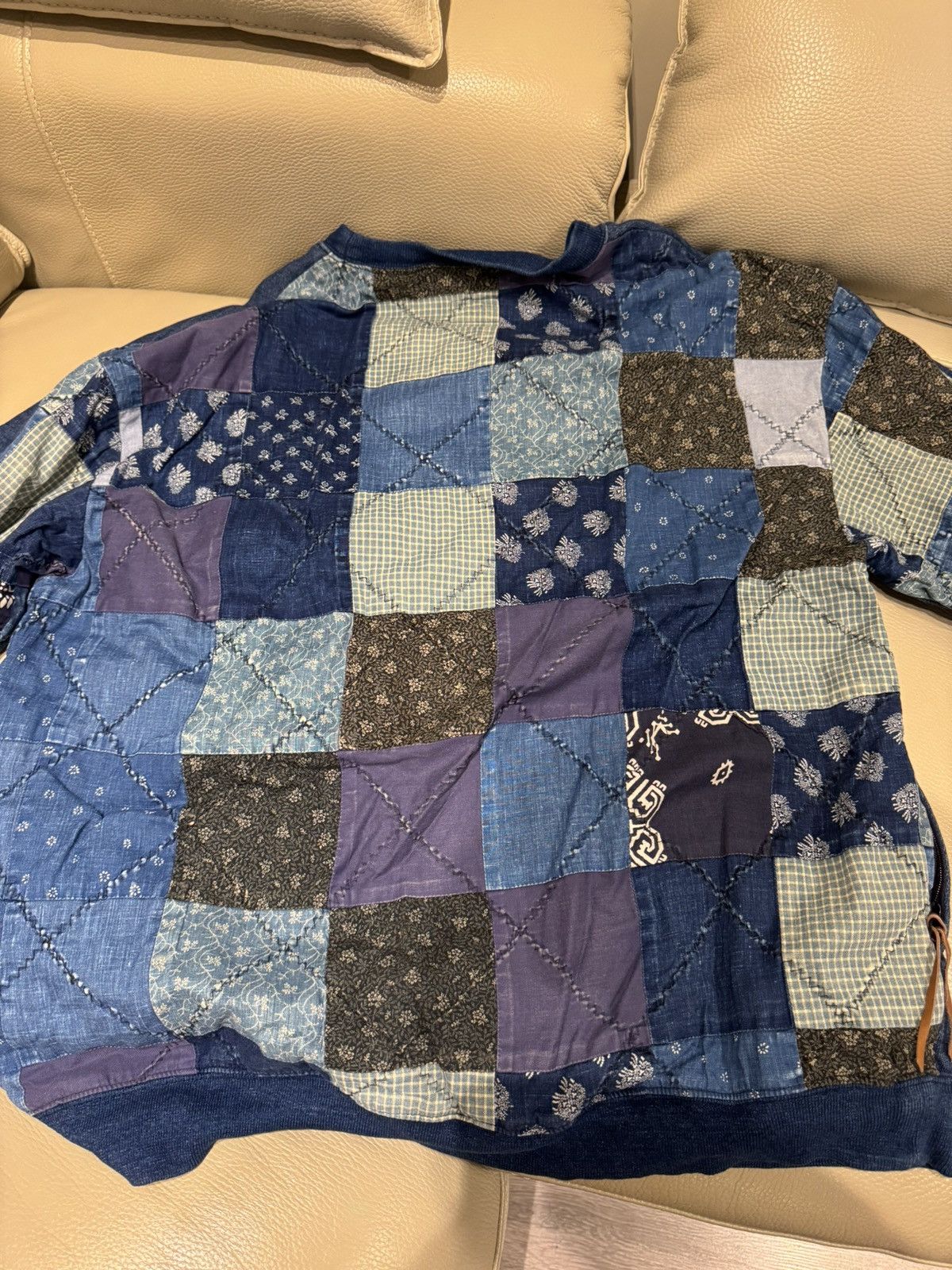 Kapital × Kapital Kountry Kapital indigo patchwork sweater Size US M / EU 48-50 / 2 - 7 Thumbnail