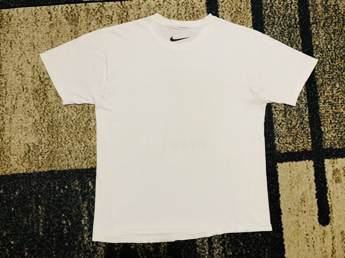 Nike LAST DROP#Vintage Nike Court Big Logo Single Stitch Size US L / EU 52-54 / 3 - 2 Thumbnail
