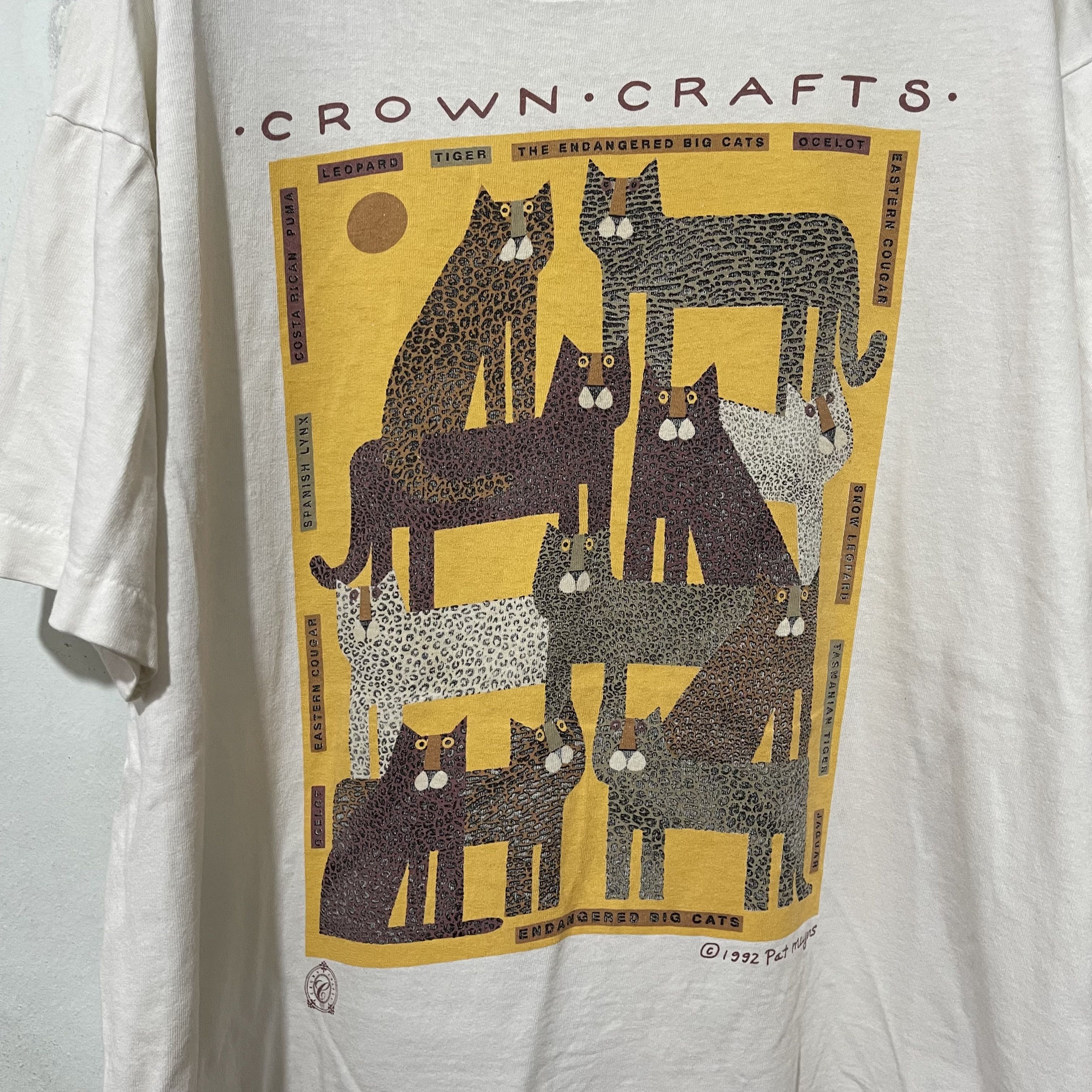 Vintage Vintage 1992 Crown Crafts T-Shirt Size US XL / EU 56 / 4 - 2 Thumbnail