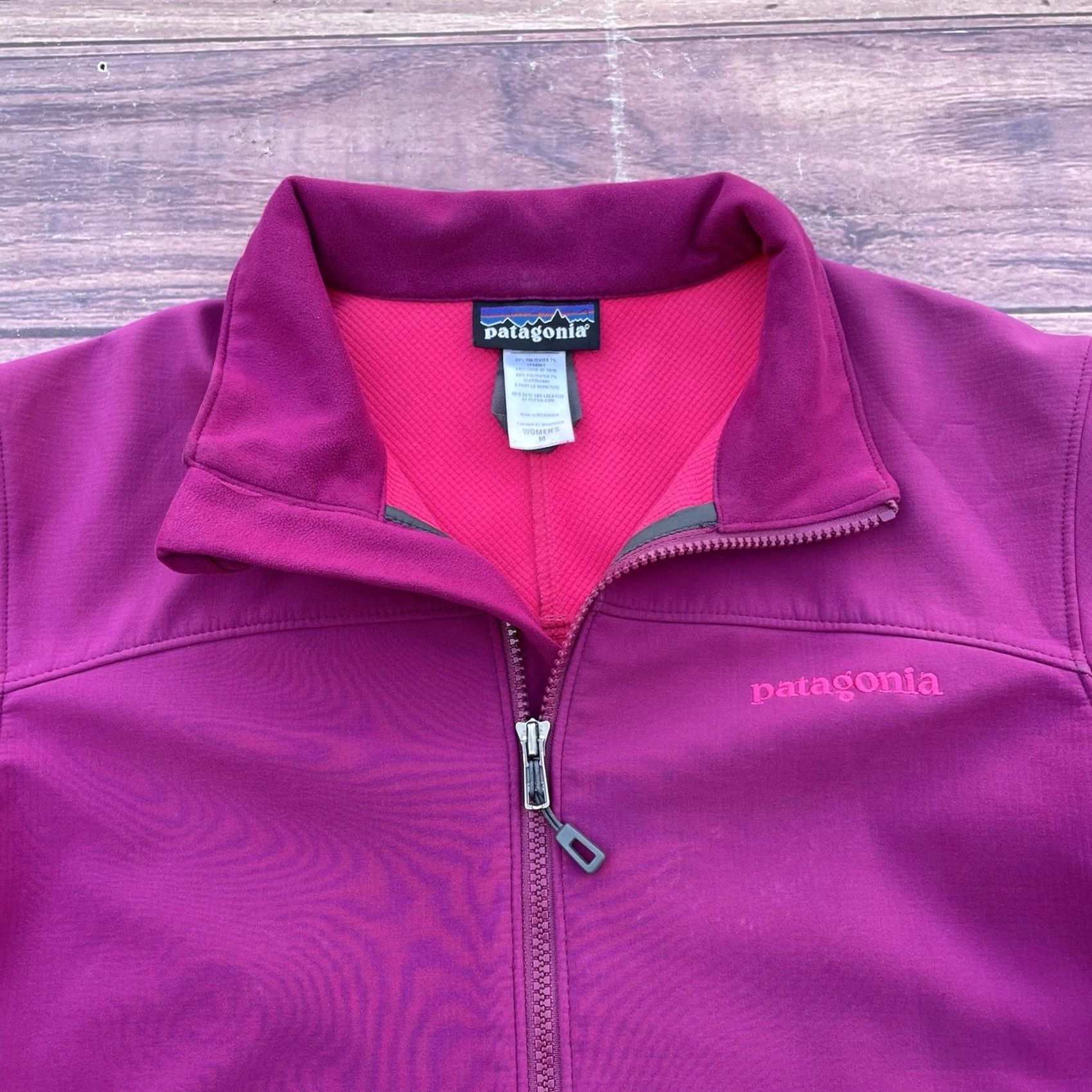 Patagonia Patagonia Jacket Womens M PolarTec WindBloc Pink Full Zip Soft Shell Gorpcore Size M / US 6-8 / IT 42-44 - 2 Thumbnail