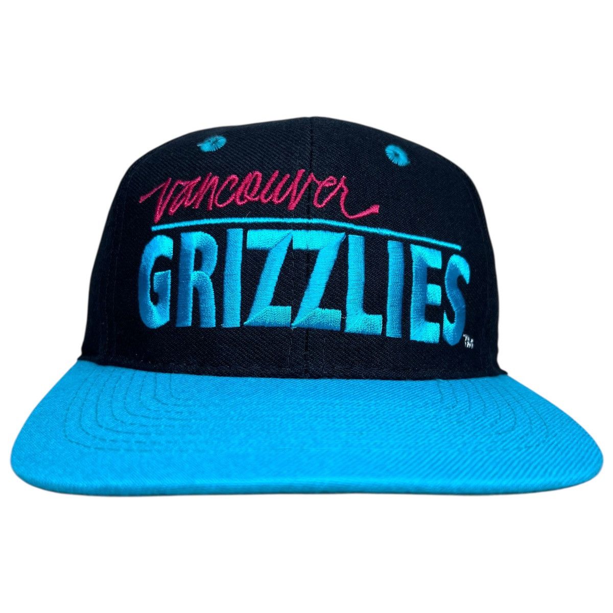 NBA × The Game × Vintage Vtg 1994 NBA Vancouver Grizzlies Spell Out The Game Snapback Size ONE SIZE - 1 Thumbnail