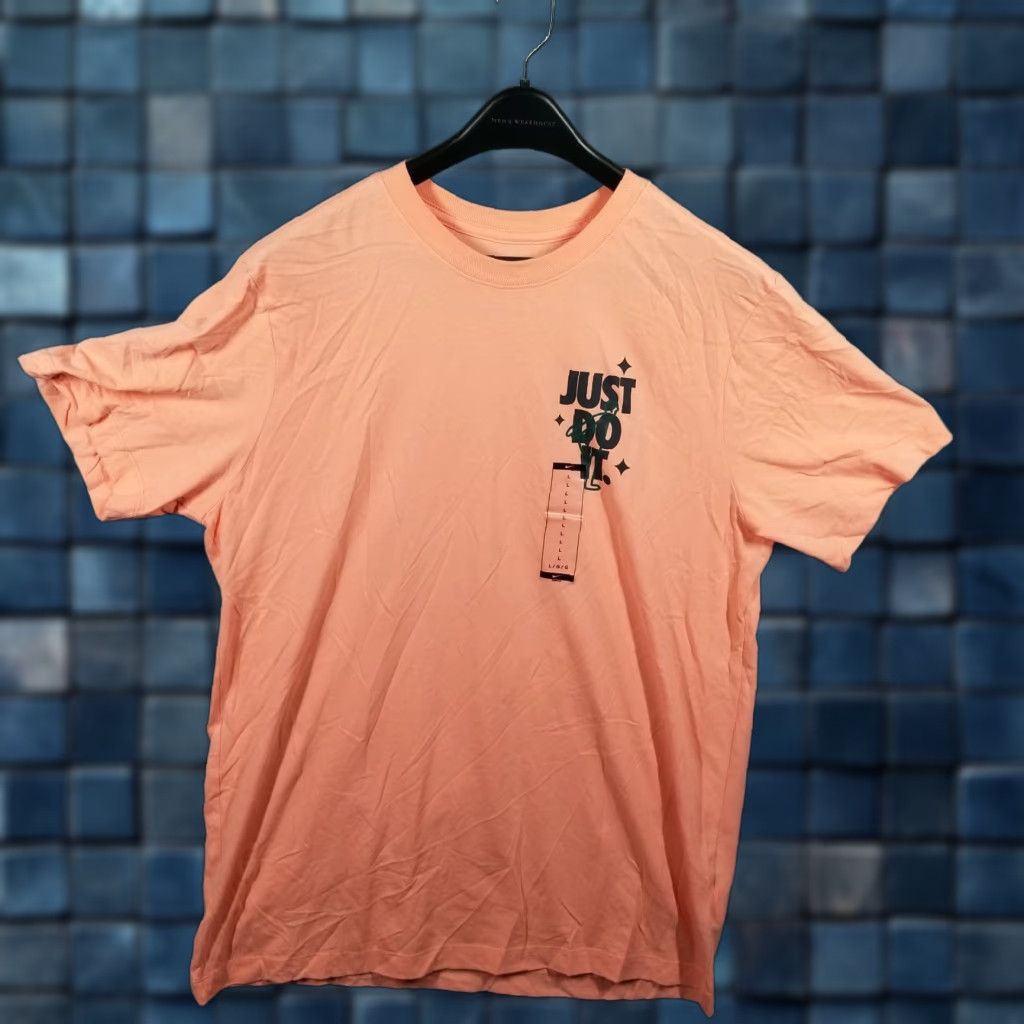 Nike Nike Shirt Mens Large Orange Peace Power Logo Solid Breathable Basic Size US L / EU 52-54 / 3 - 1 Thumbnail