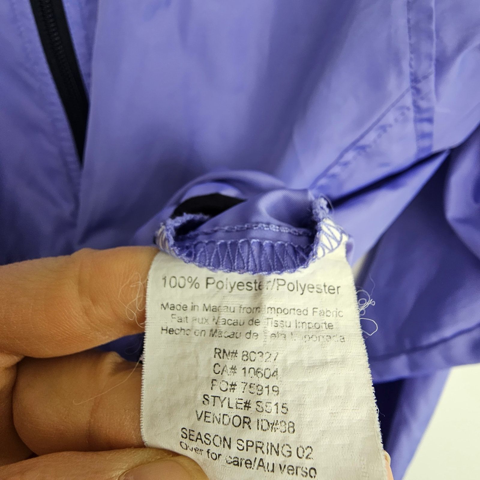 PEARL iZUMi Pearl Izumi Windbreaker Jacket Sz L Full Zip Running Cycling Size L / US 10 / IT 46 - 8 Thumbnail