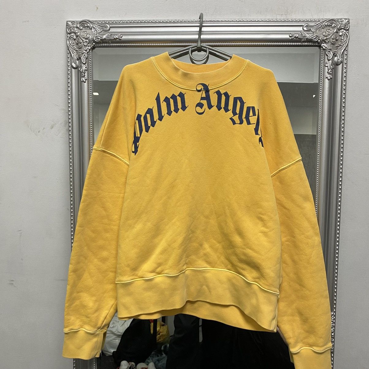 Palm Angels Palm Angels Sweatshirt Big Logo Oversize Size US S / EU 44-46 / 1 - 1 Thumbnail