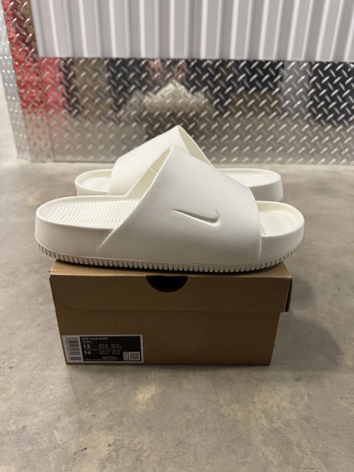 Nike Calm Slide Sail Size 13