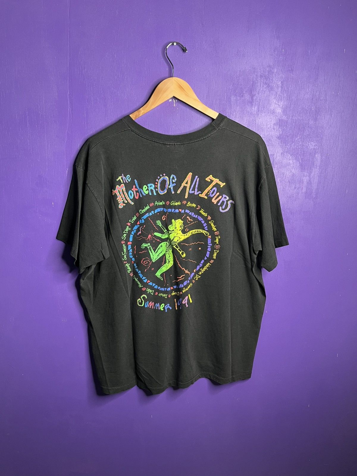 Band Tees × Vintage Vintage 1991 Living colour mother of all tours t-shirt Size US XL / EU 56 / 4 - 2 Thumbnail