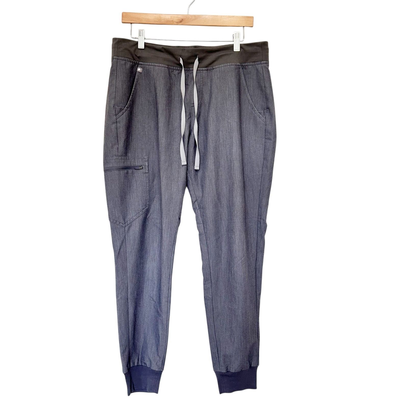 Other Figs Gray Zamora Jogger Scrub Pants Sz M Size 30" / US 8 / IT 44 - 1 Thumbnail