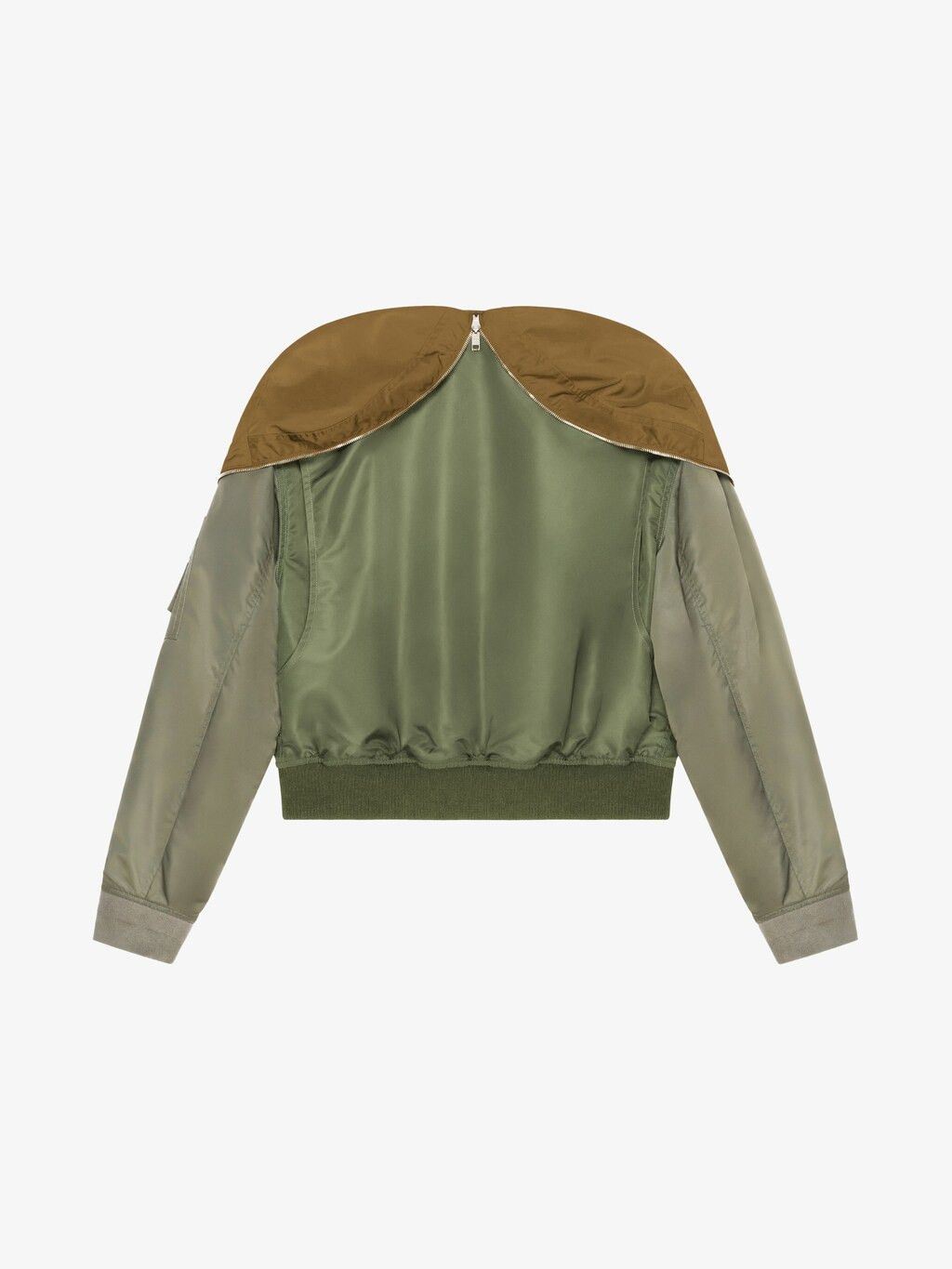 Givenchy o1w1db10325 Bomber in Olive Green Size US XS / EU 42 / 0 - 2 Thumbnail