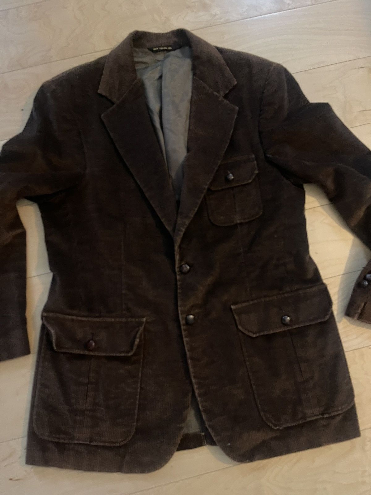 Vintage Vintage corduroy mens blazer M Size US M / EU 48-50 / 2 - 2 Thumbnail