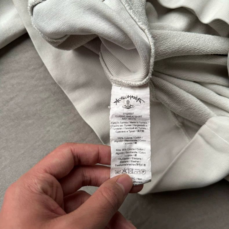 Vivienne Westwood Vivienne Westwood Cream-colored boxy hoodie Size M / US 6-8 / IT 42-44 - 7 Thumbnail