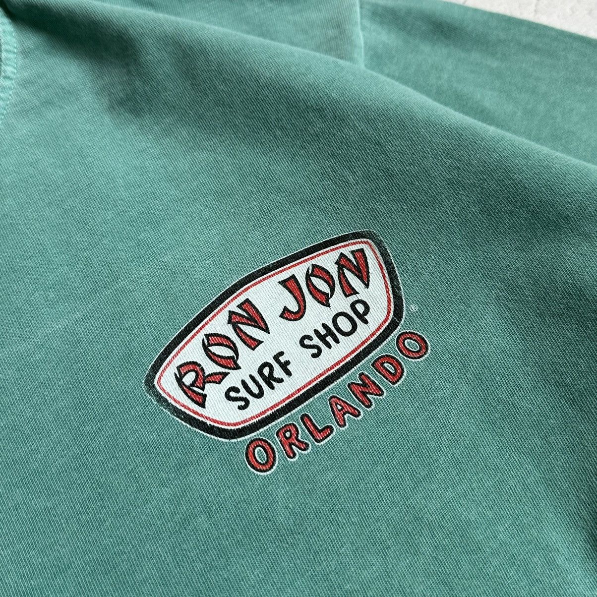 Ron Jon Surf Shop × Vintage 🇺🇸 Vintage 90s Ron Jon Surf Shop Orlando Long Sleeve Shirt Size US S / EU 44-46 / 1 - 7 Thumbnail