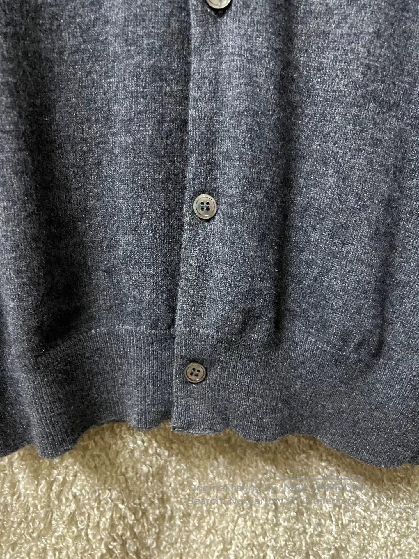 Comme des Garcons Comme des Garçons Play Heart Wool Cardigan. Size L / US 10 / IT 46 - 3 Thumbnail