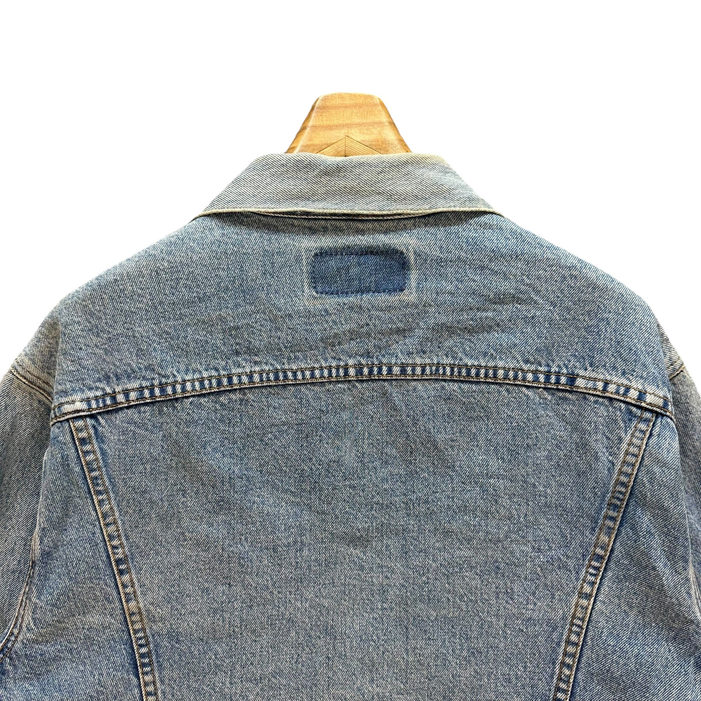 Levi's Vtg Levis 70606 Denim Jacket Orange Tab Type 3 #A61-1396 Size US L / EU 52-54 / 3 - 13 Thumbnail