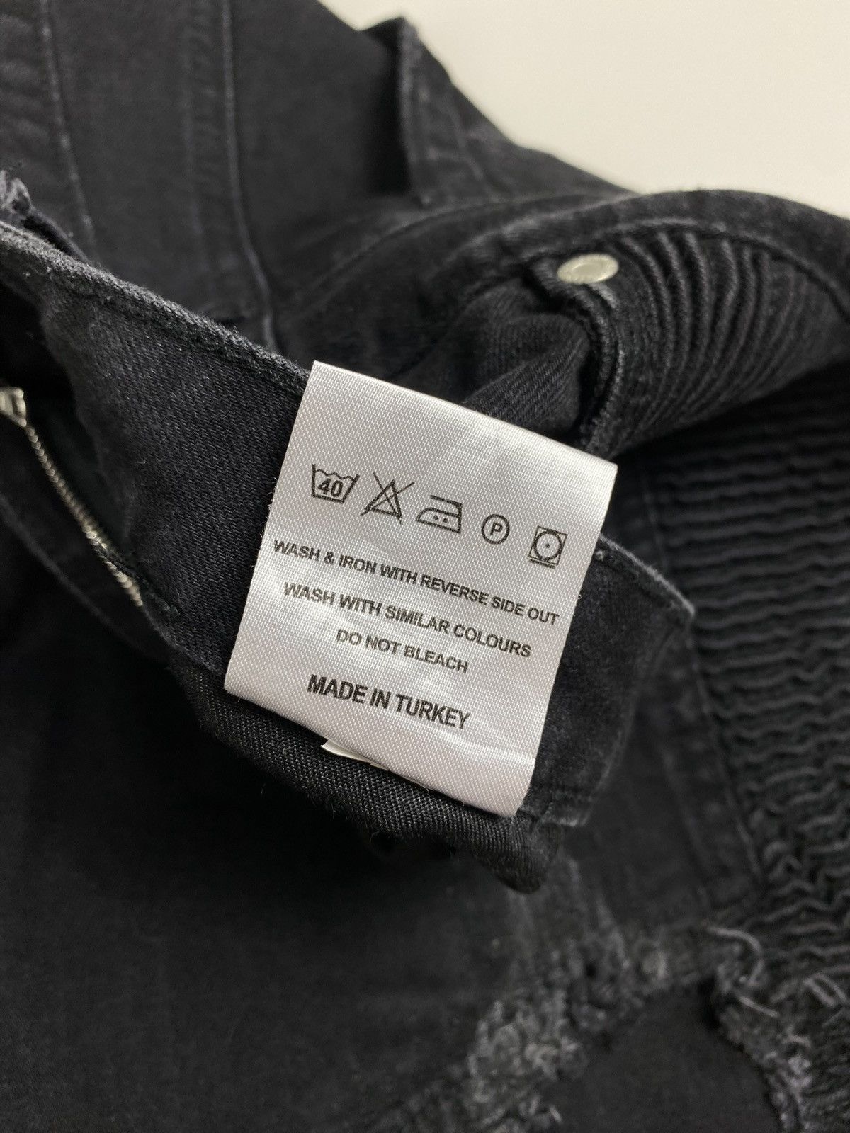 Represent Clo. Represent Skinny Biker Denim Size US 36 / EU 52 - 18 Thumbnail