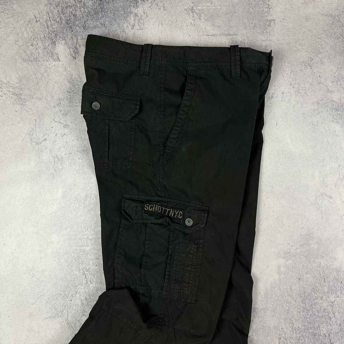 Schott Vintage Schott NYC military cargo pants 90’s Size US 32 / EU 48 - 8 Thumbnail