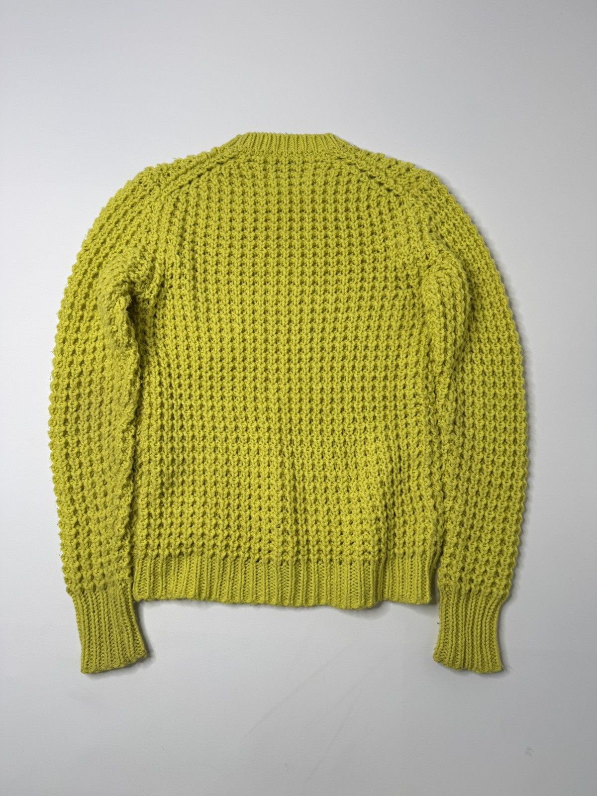 Acne Studios Acne Studios Lina pineapple PAW12 Wool Waffle Knit Sweater Size US S / EU 44-46 / 1 - 9 Thumbnail