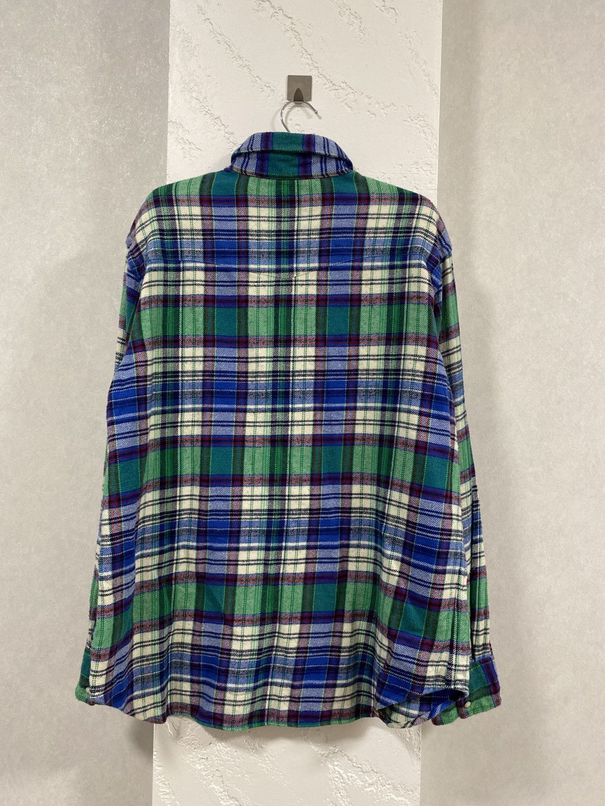 Polo Ralph Lauren Polo Ralph Lauren Western Checkered Pearl Snap Button Shirt Size US L / EU 52-54 / 3 - 9 Thumbnail