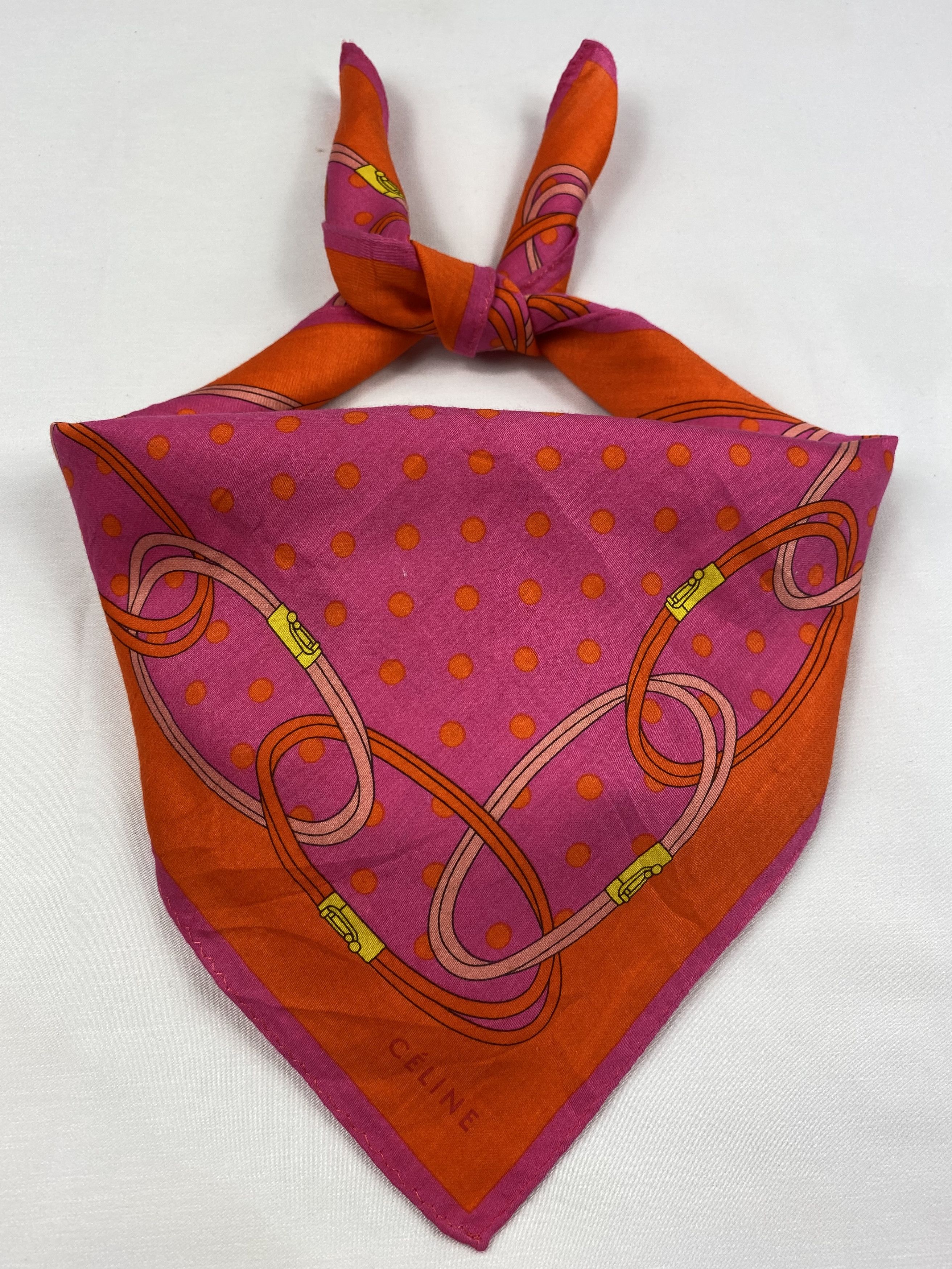 Celine Celine Handkerchief / Bandana / Neckerchief Size ONE SIZE - 2 Thumbnail