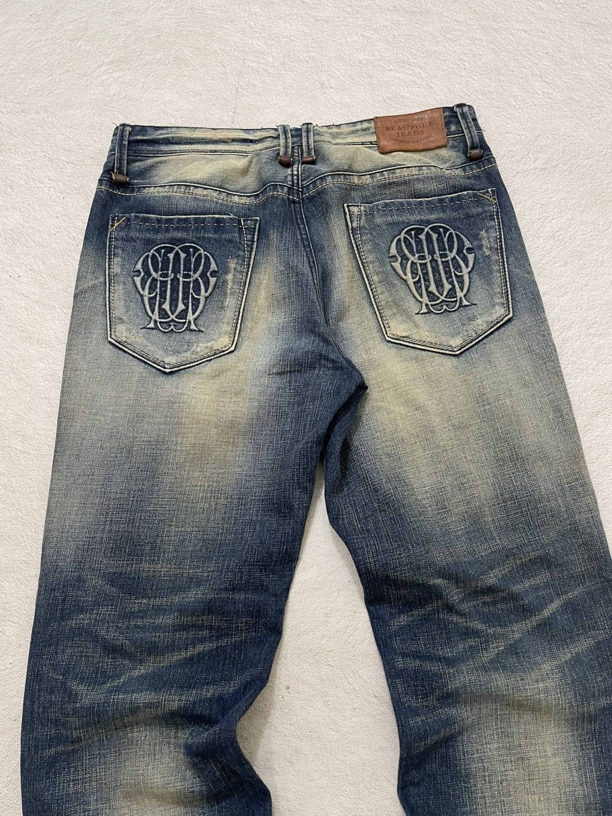 Kapital 2000s Japanese Mudwash Denim Patchwork Ripped Ifsix LGB y2K Size US 32 / EU 48 - 9 Thumbnail