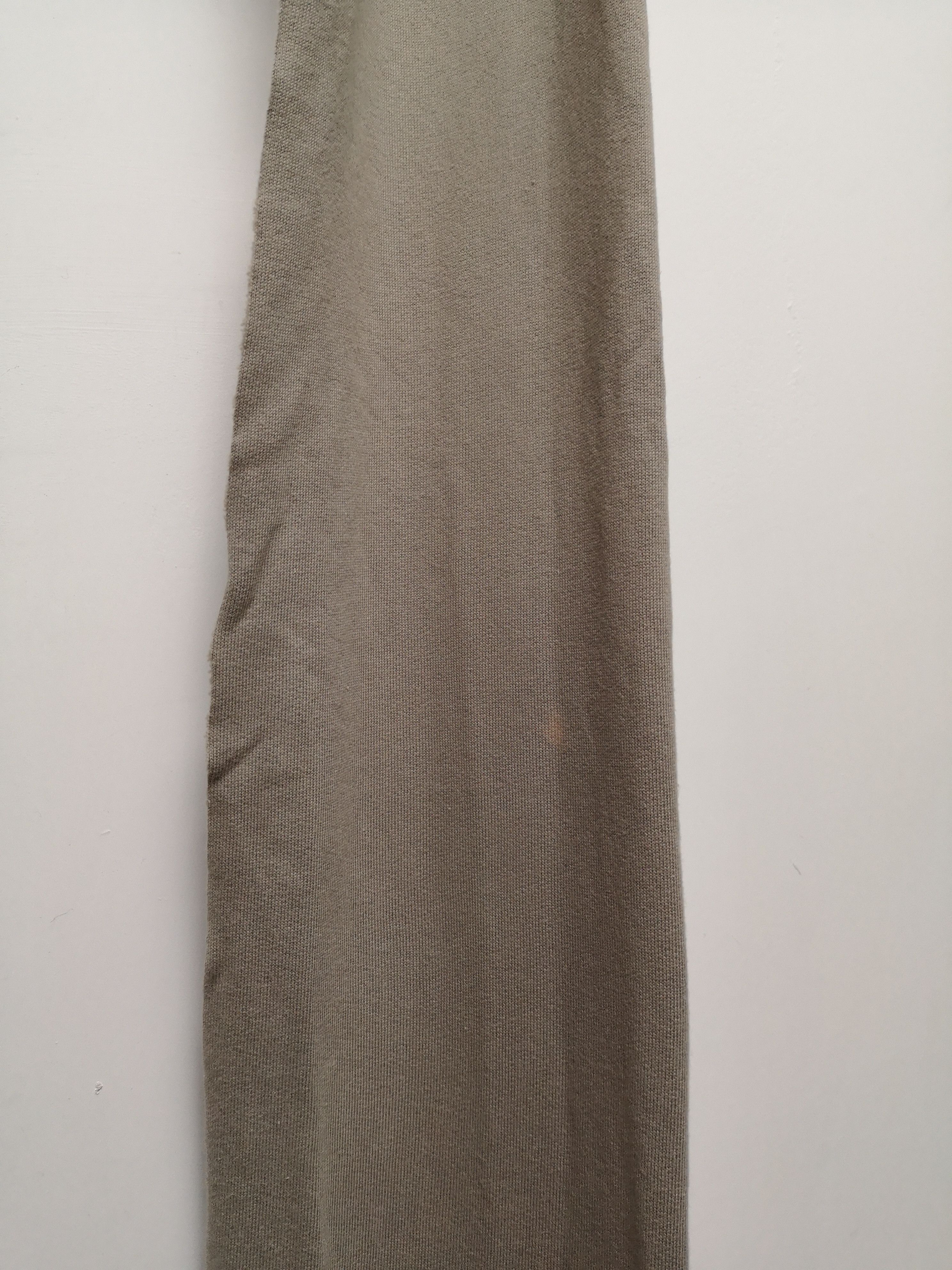 Attachment × Japanese Brand Dusty Sand Cotton Loop Back Swestshirt Hooded Sleeves Scarf Size ONE SIZE - 11 Thumbnail
