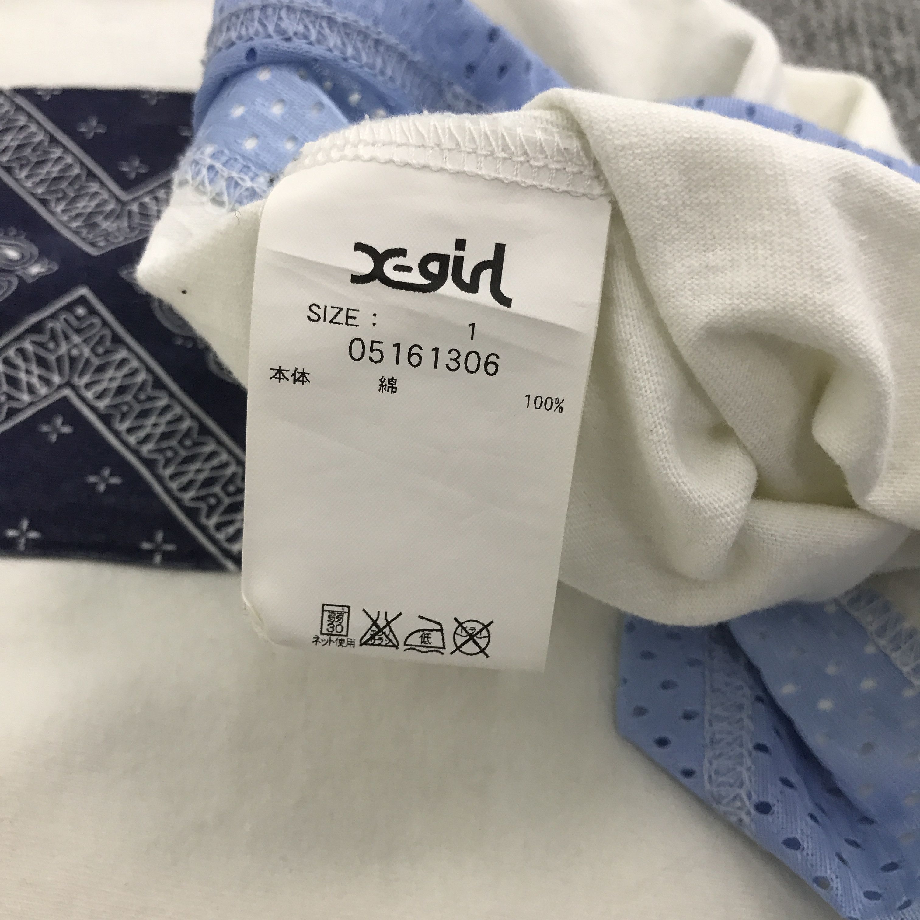 Japanese Brand × X-Girl Rare x-girl japan Single pocket t-shirt Size M / US 6-8 / IT 42-44 - 8 Thumbnail