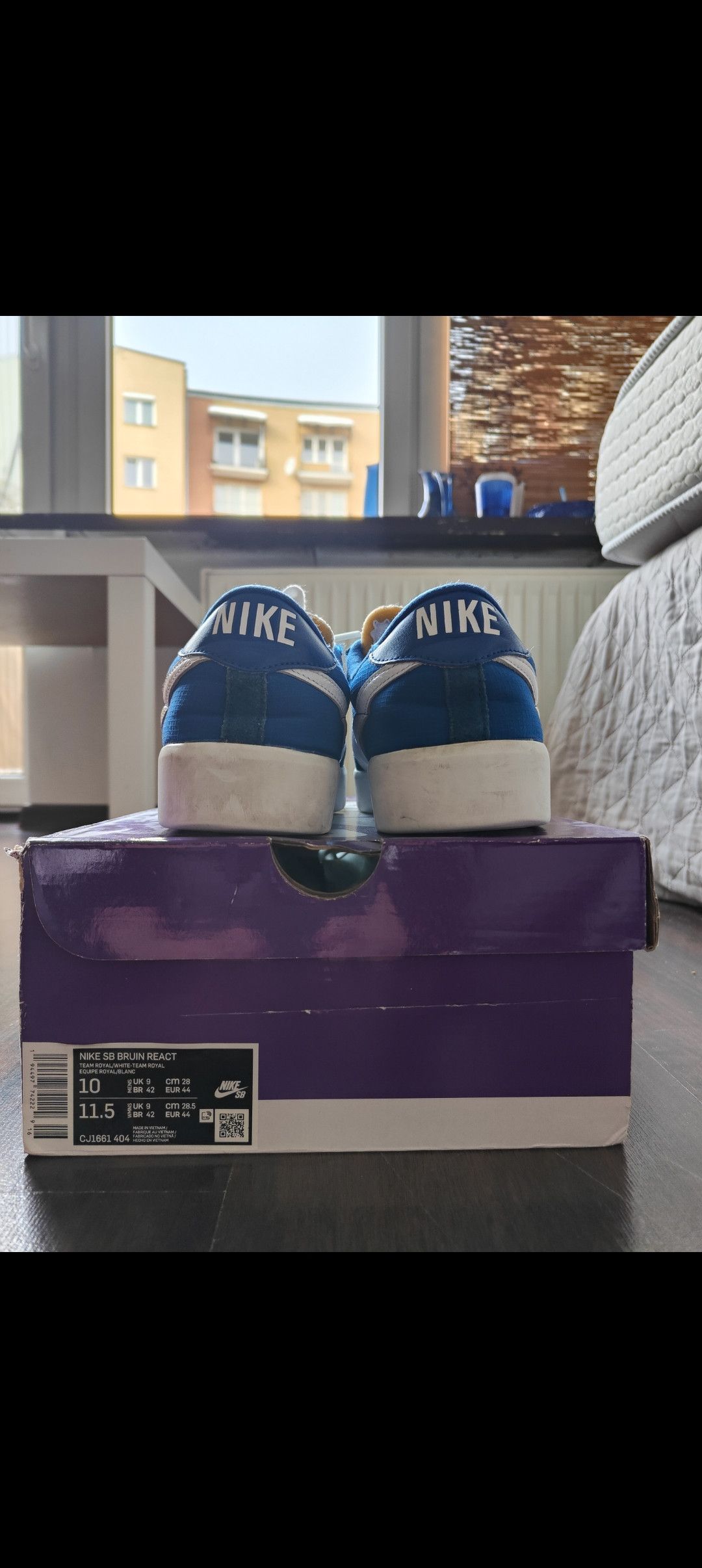 Nike SB Nike SB Bruin React Royal Blue 44 UK 9 28 cm Size US 10 / EU 43 - 10 Thumbnail